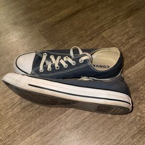 Converse Dark Blue Canvas Sneakers